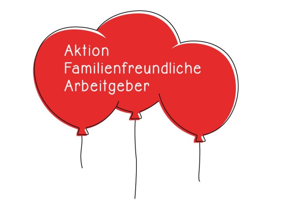 Logo Aktion Familienfreundliche Arbeitgeber Rot